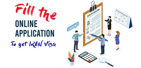 IRAN VISA FILL application FORM