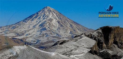 IRAN TOURS 1 A picture of Damavand peak at a height of 5671 meters